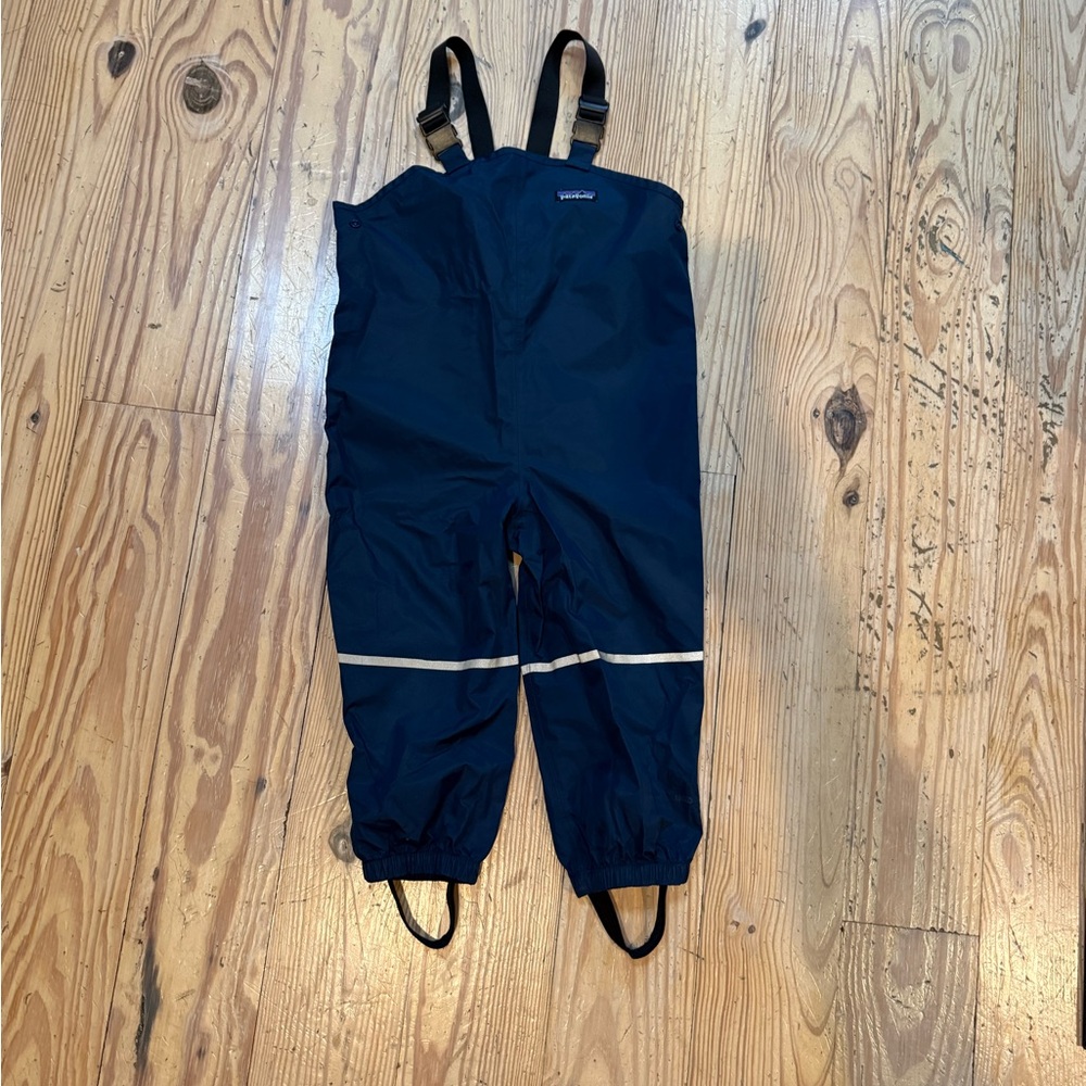 Patagonia Baby Torrentshell 3L Rain Bibs Size 4T